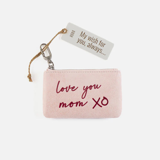 Sentiment Pouch Blossom Mom XO