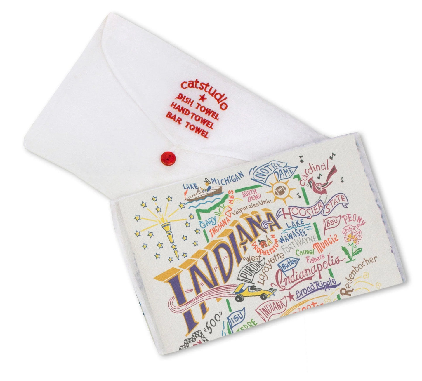 Catstudio Dish Towel Indiana