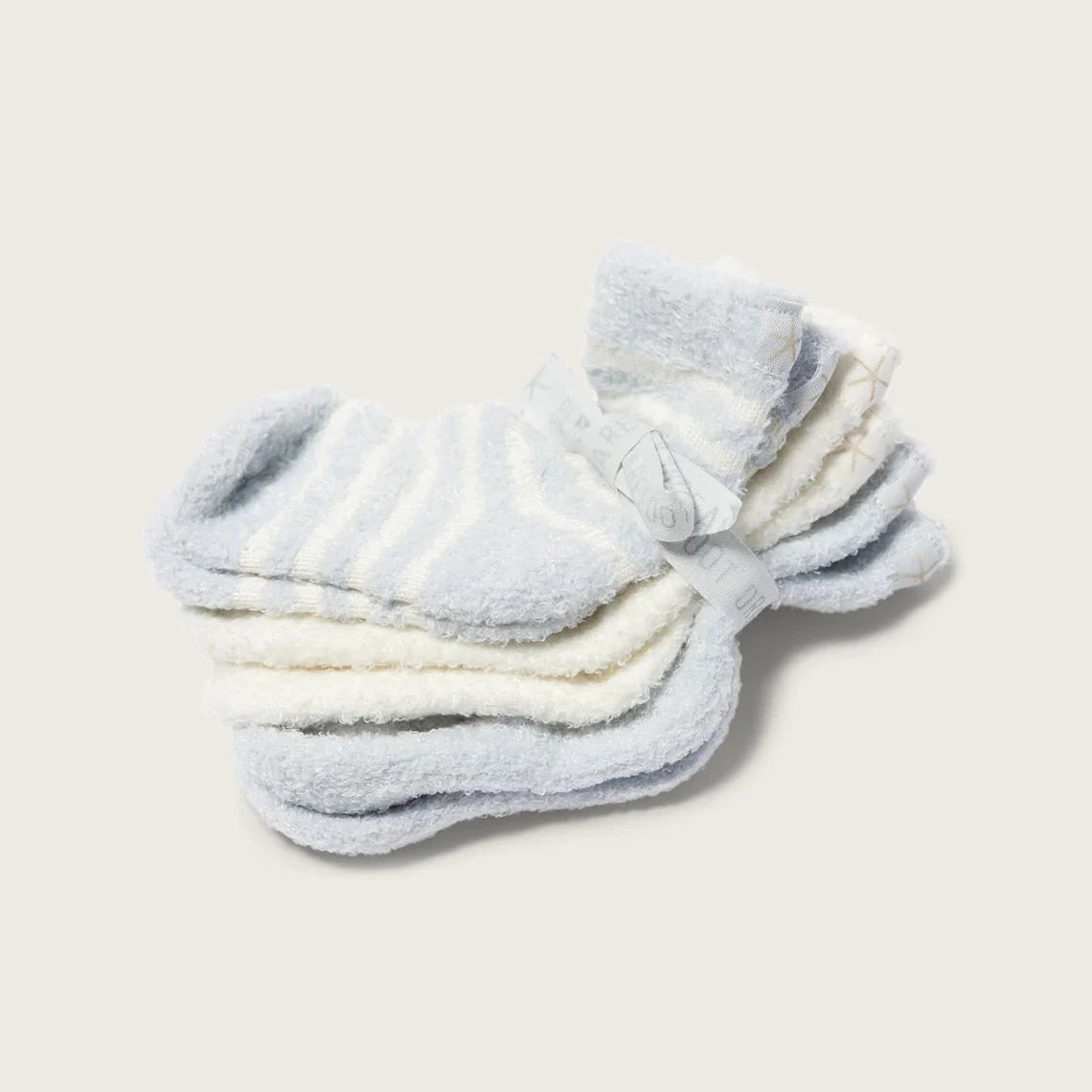 Barefoot Dreams Infant Socks 3-Pack Blue