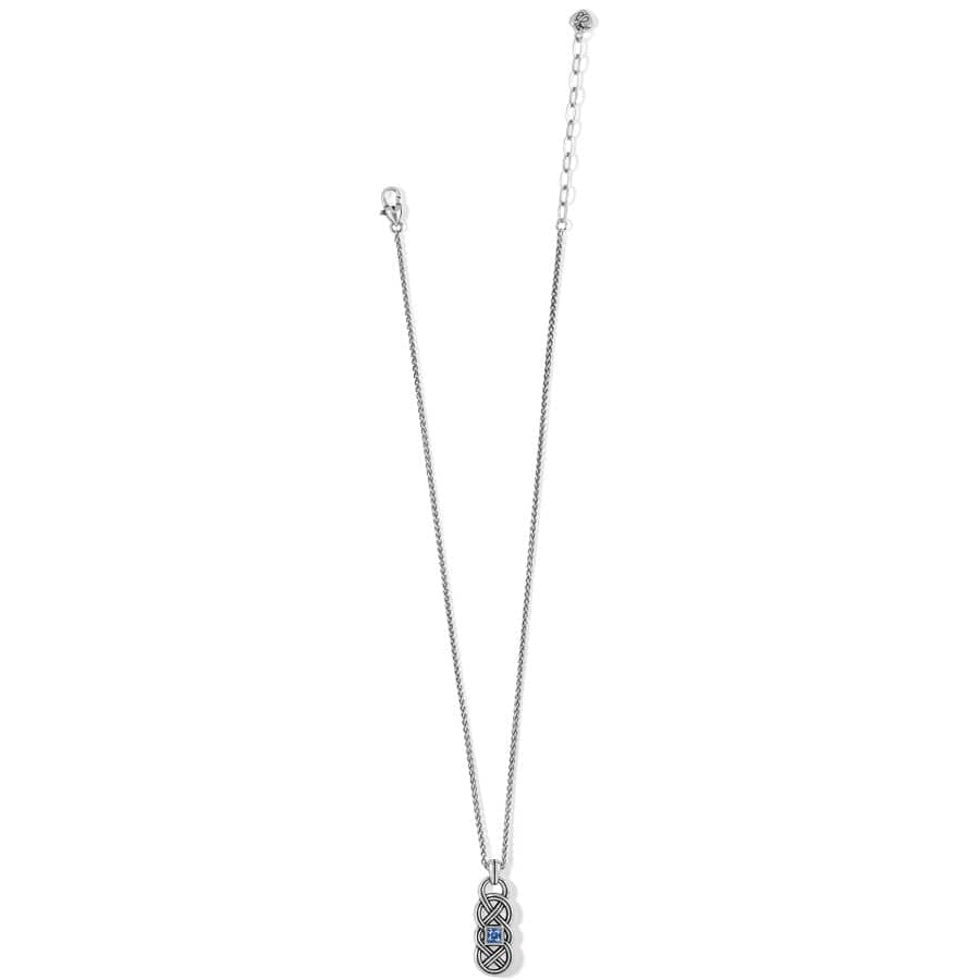 Interlok Lustre Necklace Blue