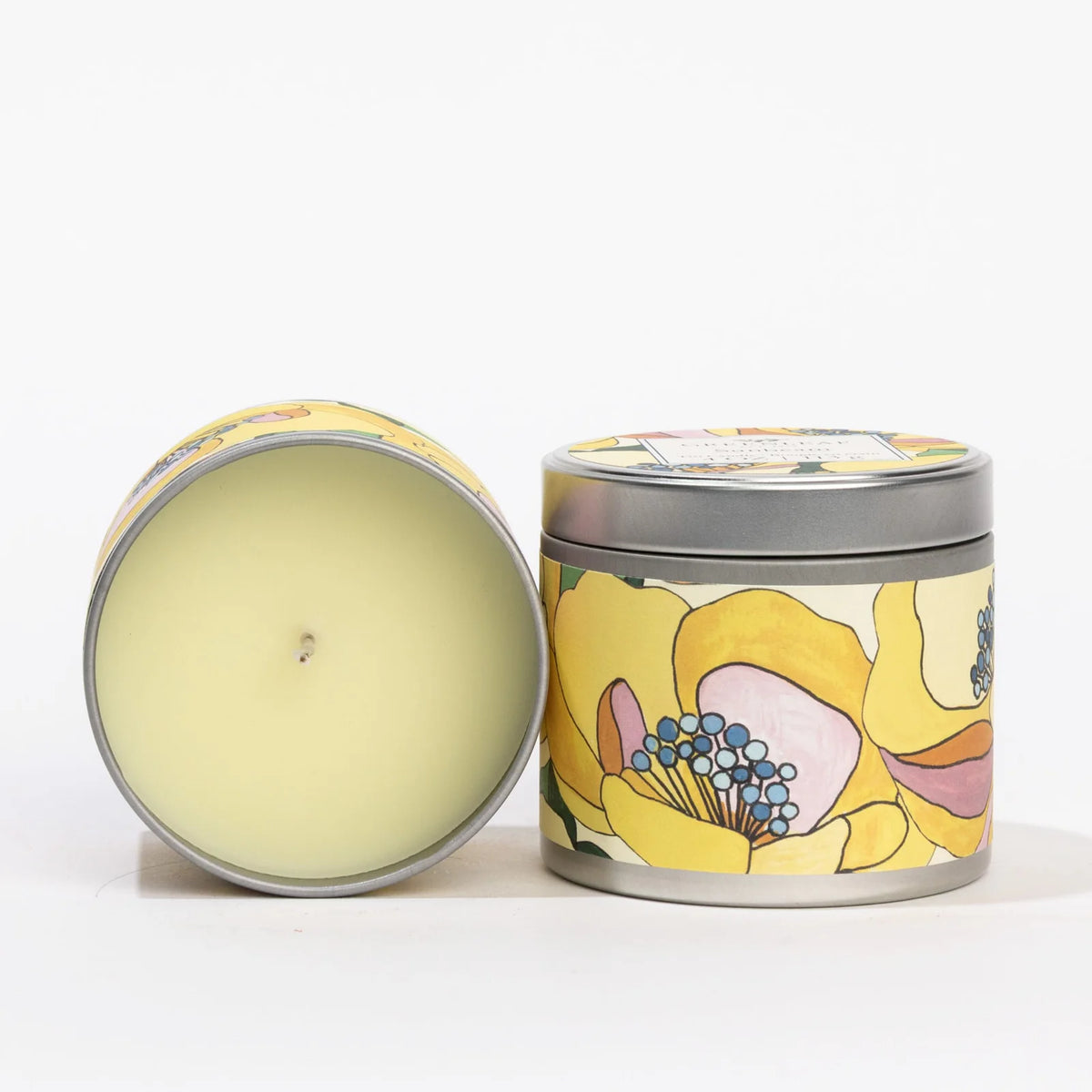 Sunbeam Tin Candle