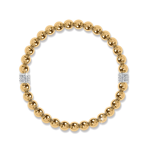 Meridian Petite Stretch Bracelet Gold