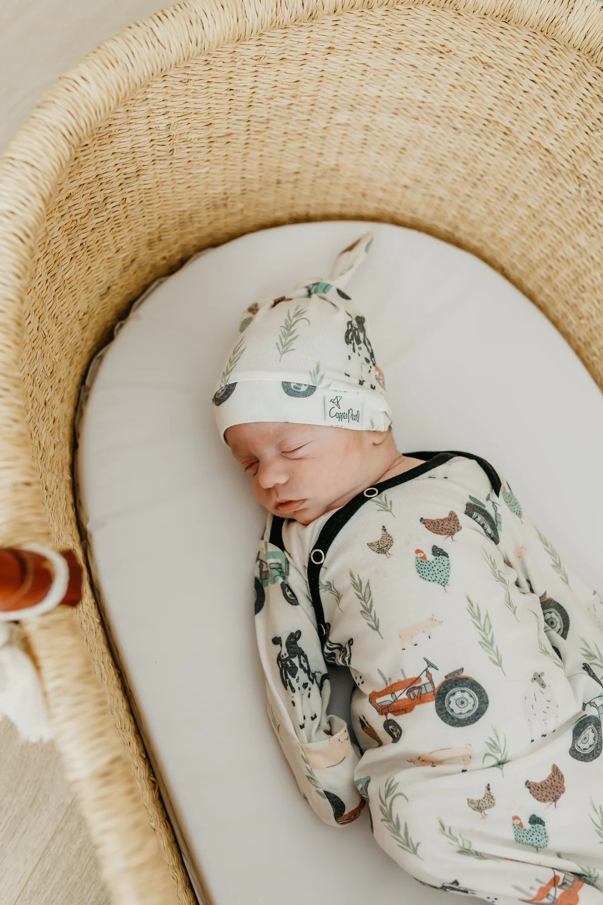 Newborn Knotted Gown Jo