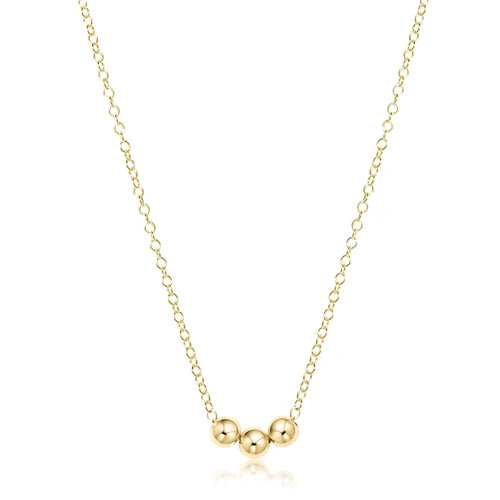 16" Necklace Gold Joy 6mm
