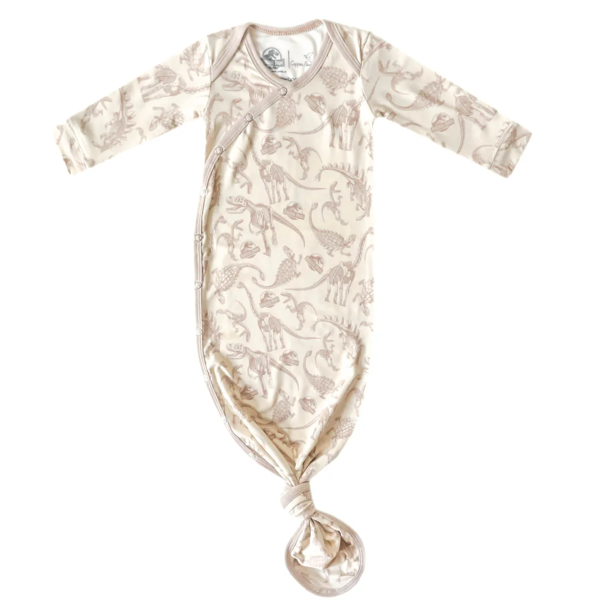 Newborn Knotted Gown Jurassic Park Fossils