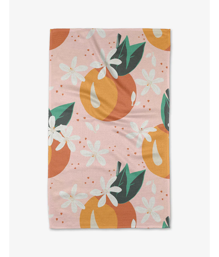 Just Peachy Tea Towel