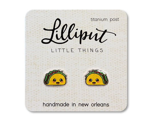 Lilliput Kawaii Taco Earrings