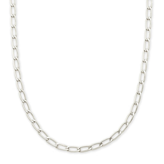 Merrick Chain Necklace in Silver