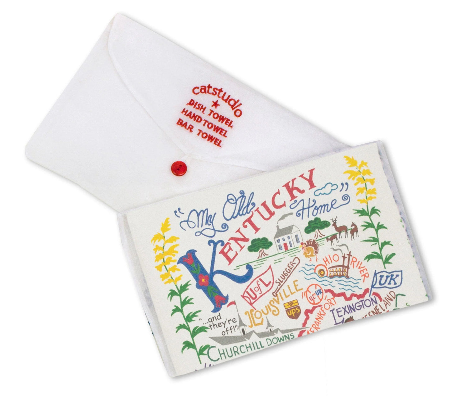 Catstudio Dish Towel Kentucky