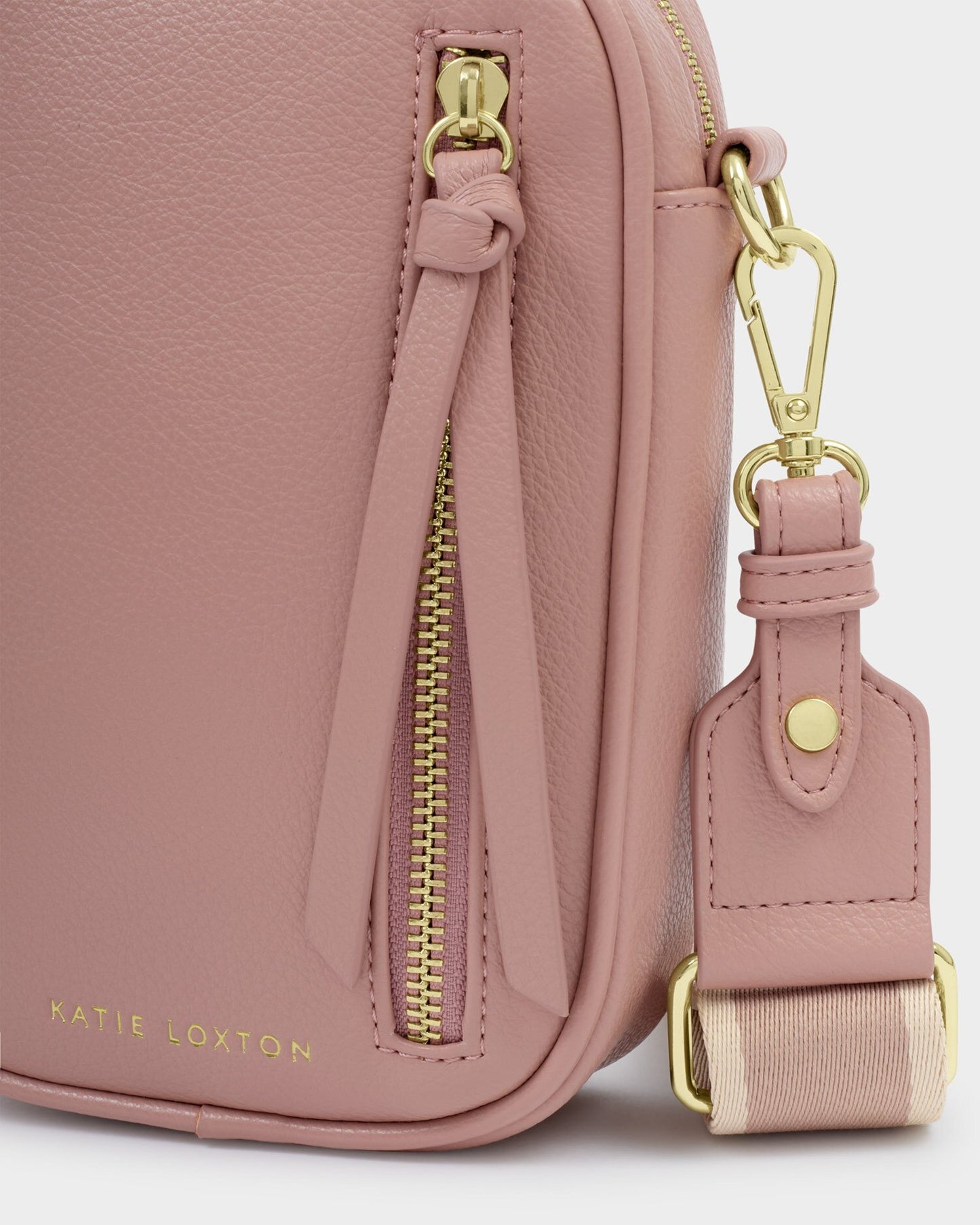 Hallie Small Crossbody Bag Pink Heather
