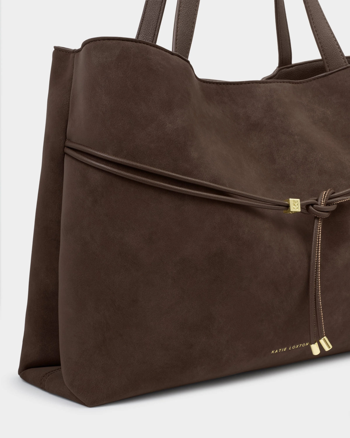 Lori Cherry Suedette Tote Bag