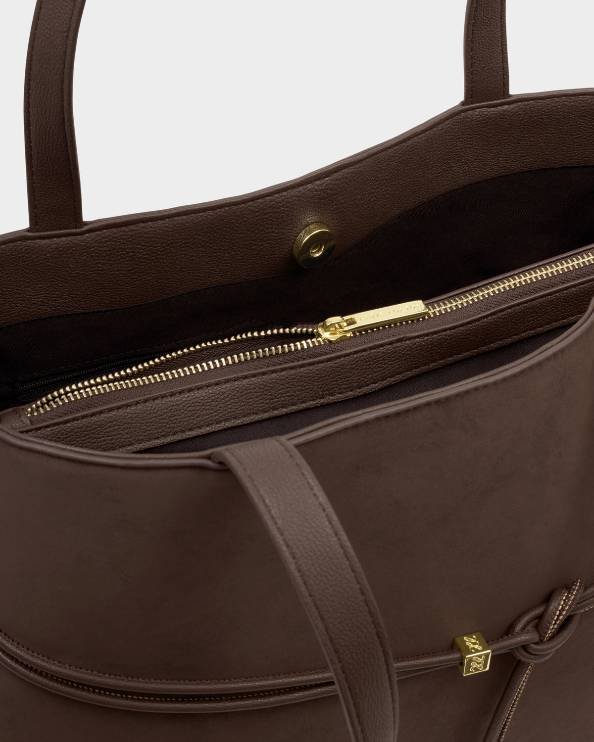 Lori Cherry Suedette Tote Bag