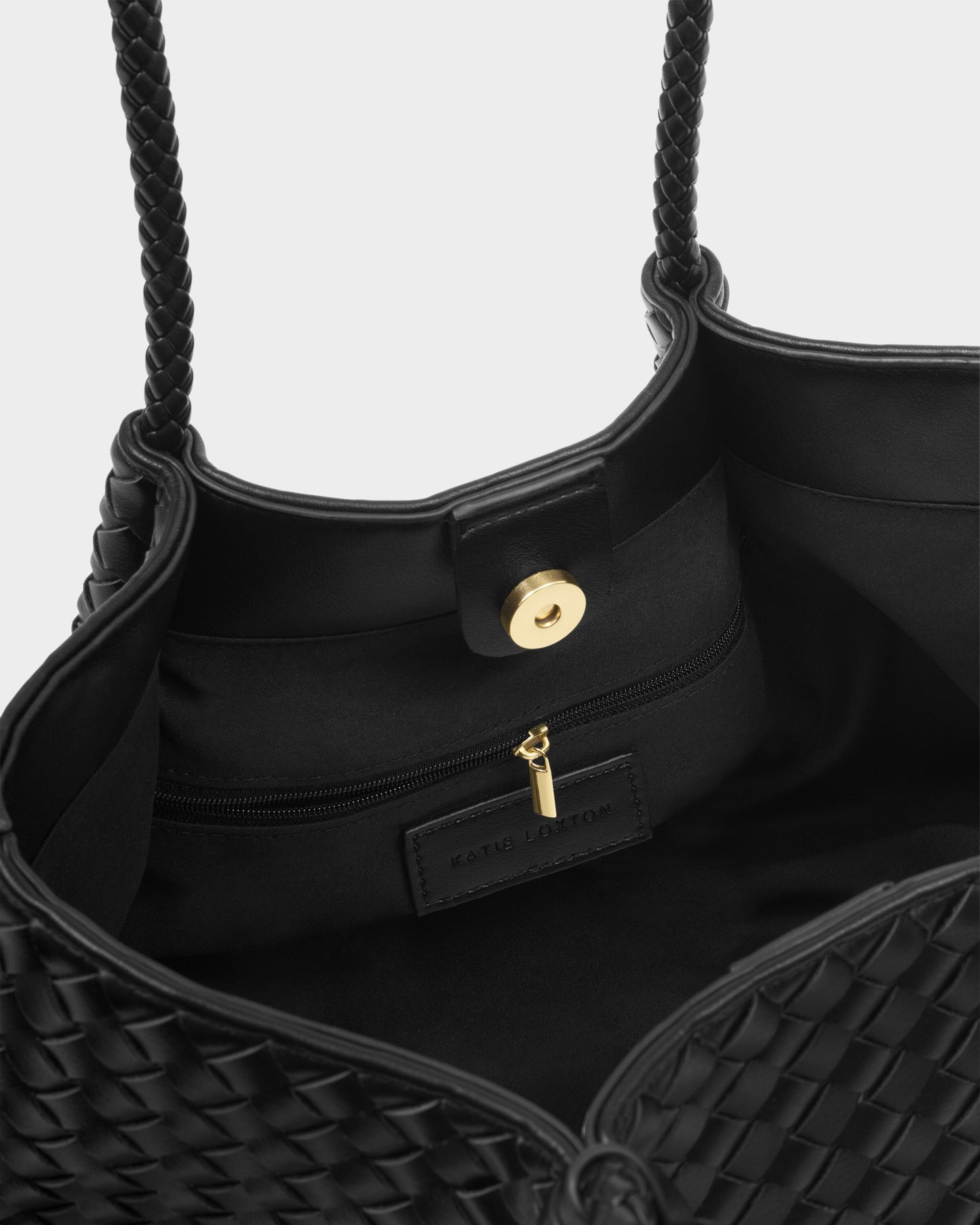 Nova Small Shoulder Tote Black