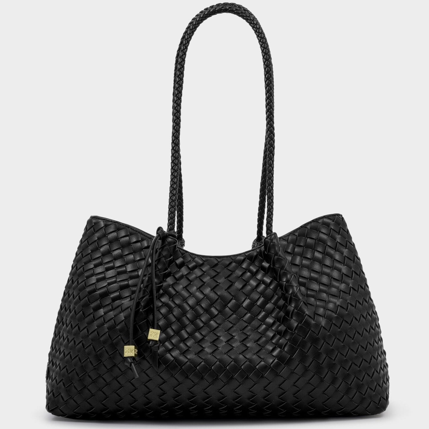Nova Small Shoulder Tote Black