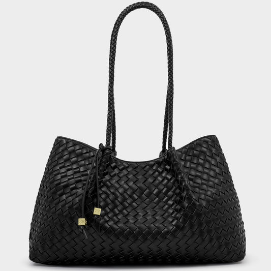 Nova Small Shoulder Tote Black