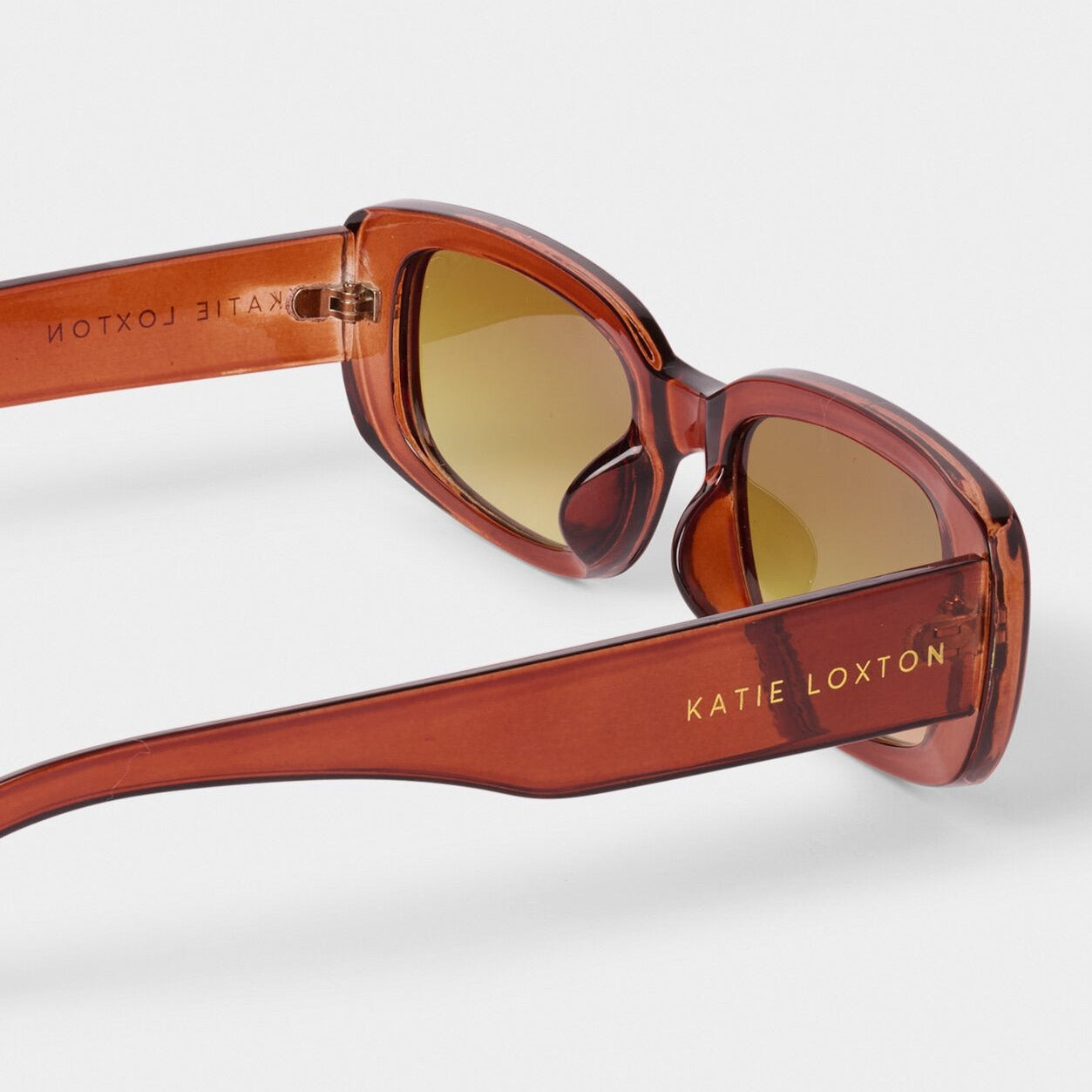 Venice Sunglasses in Amber Transparent