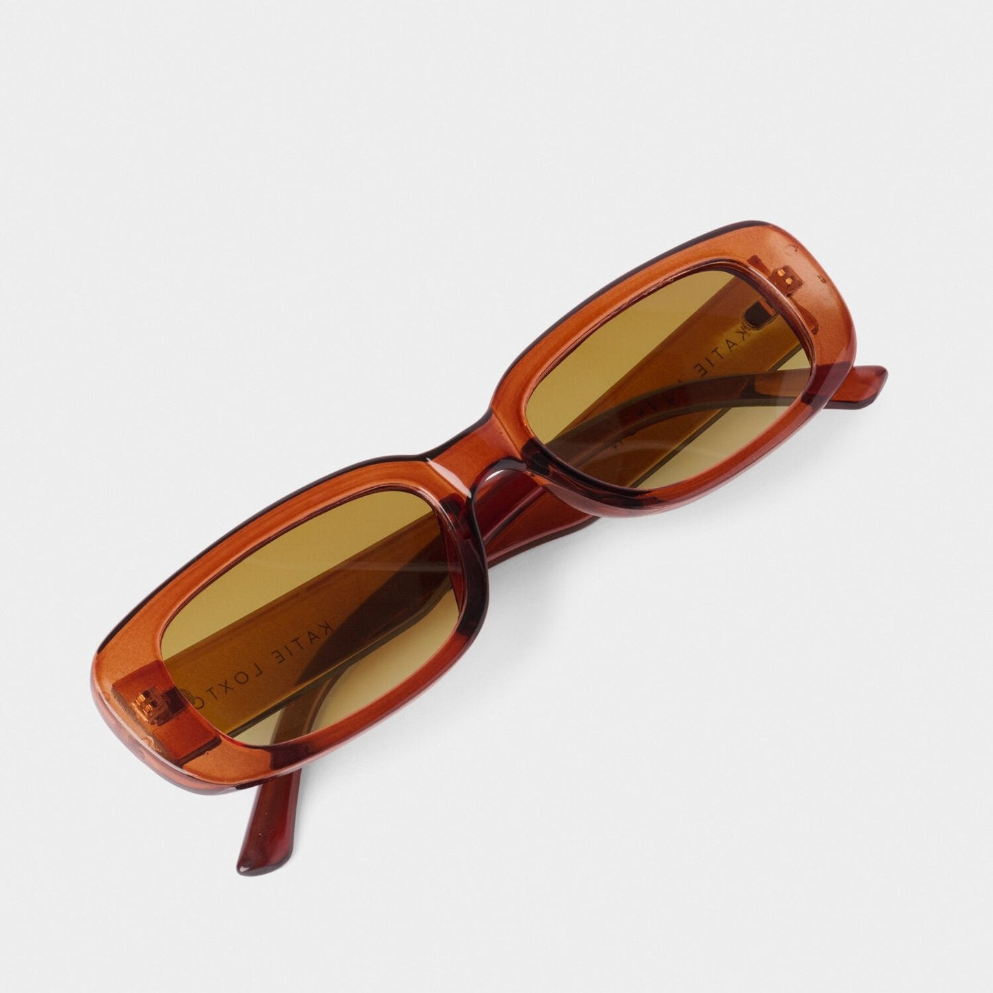 Venice Sunglasses in Amber Transparent