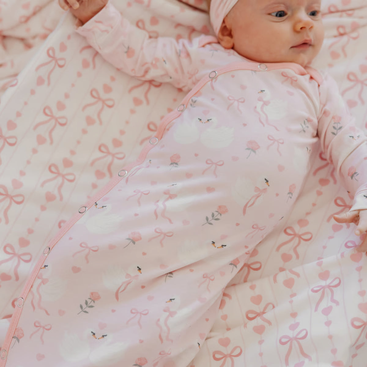 Newborn Knotted Gown Adelia