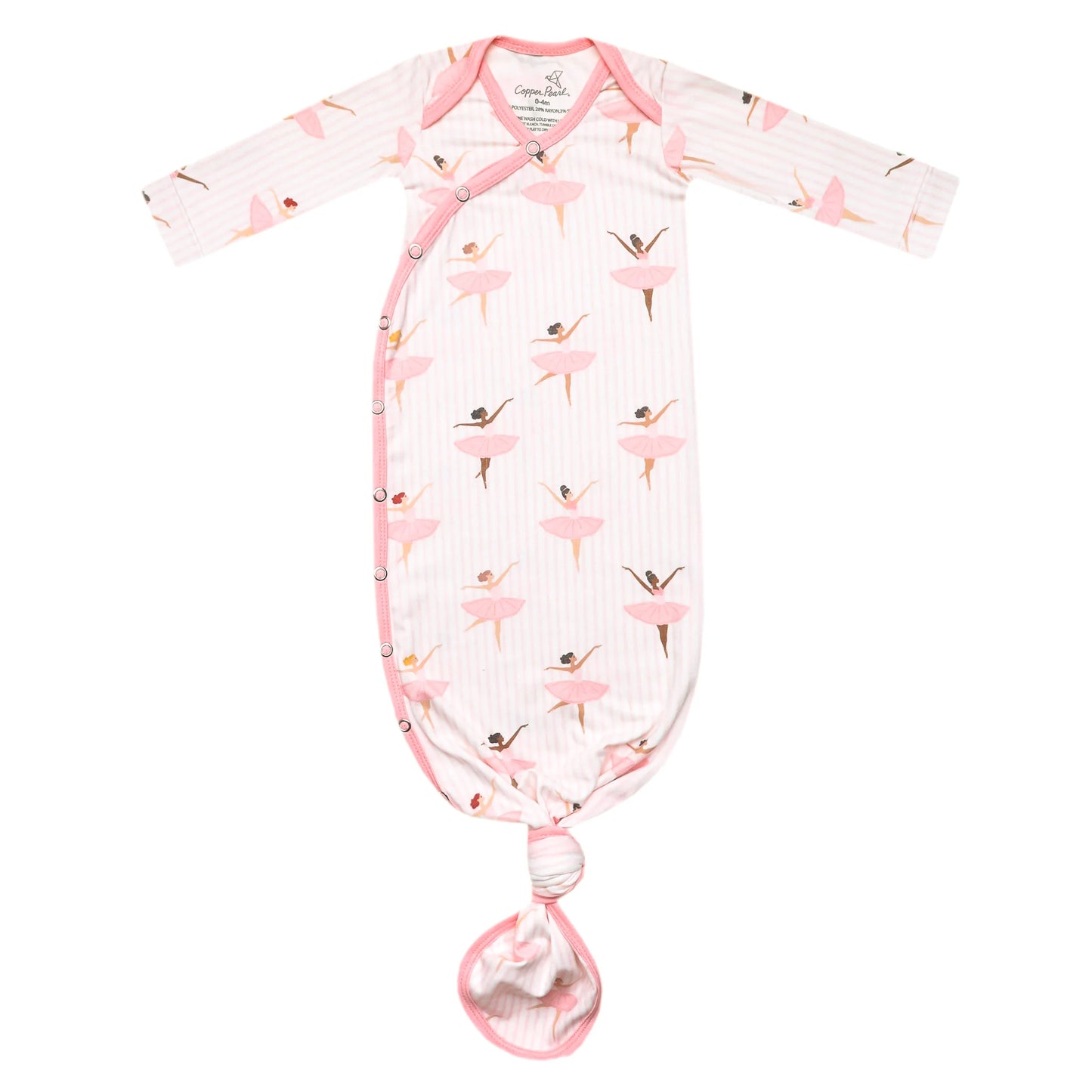 Newborn Knotted Gown Katerina