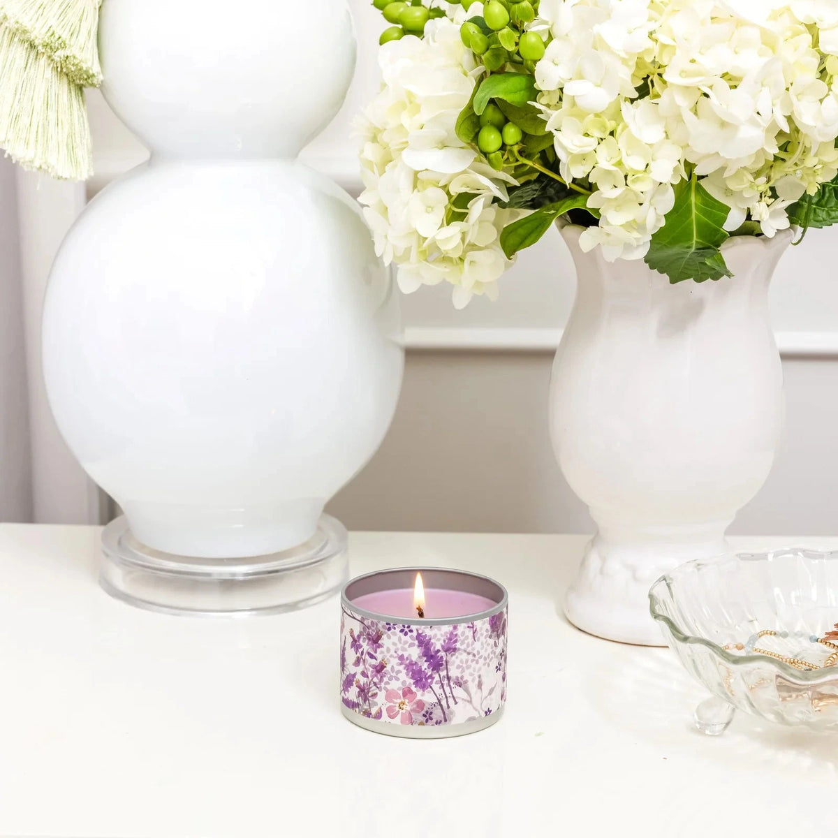 Lavender Tin Candle