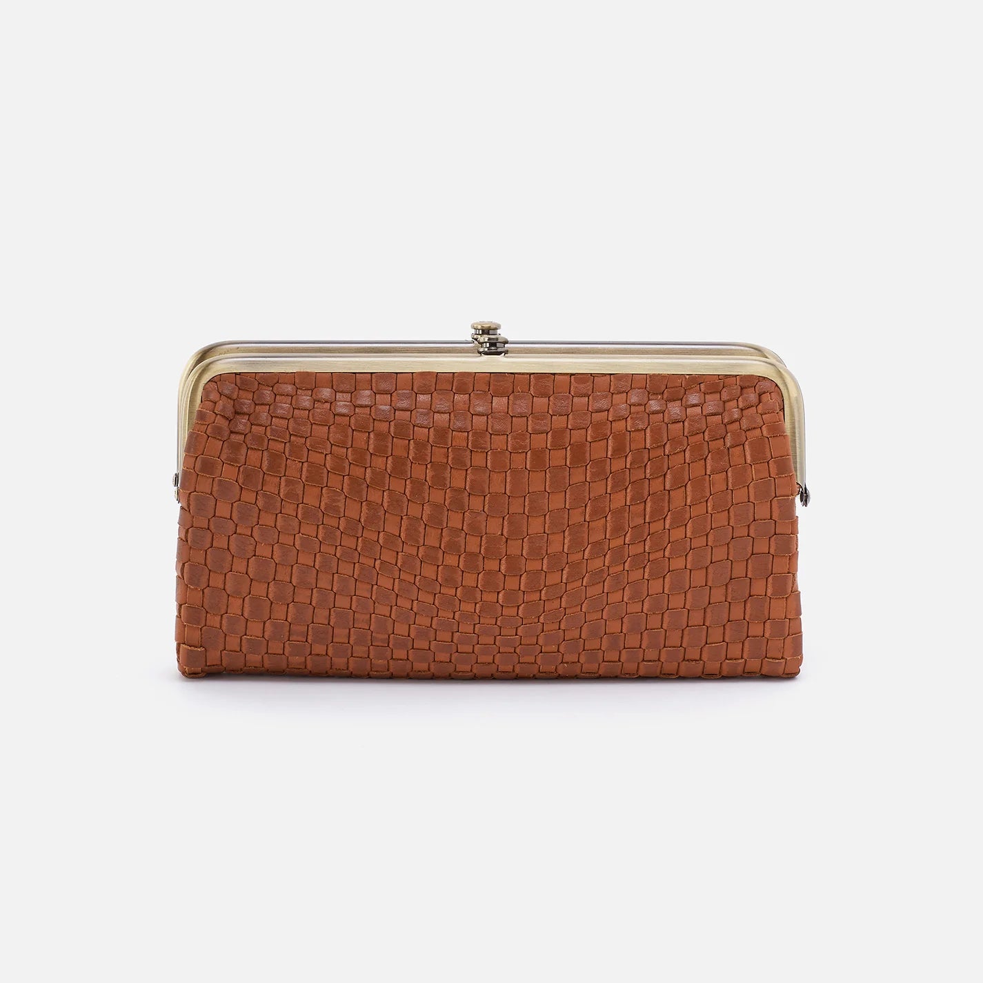 Lauren Clutch Wallet Wave Weave Wheat