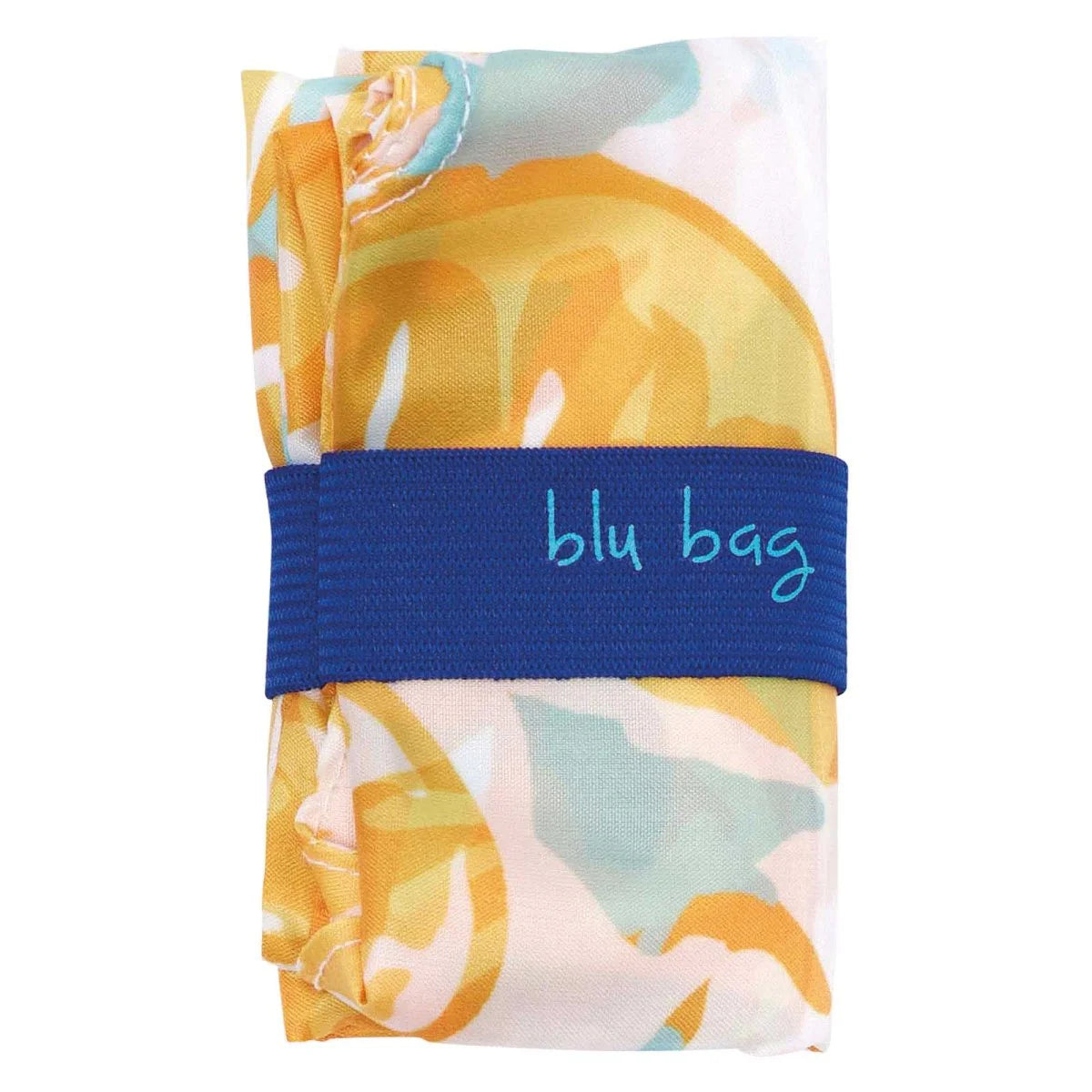 Lemon Slices Blu Bag in a Pouch