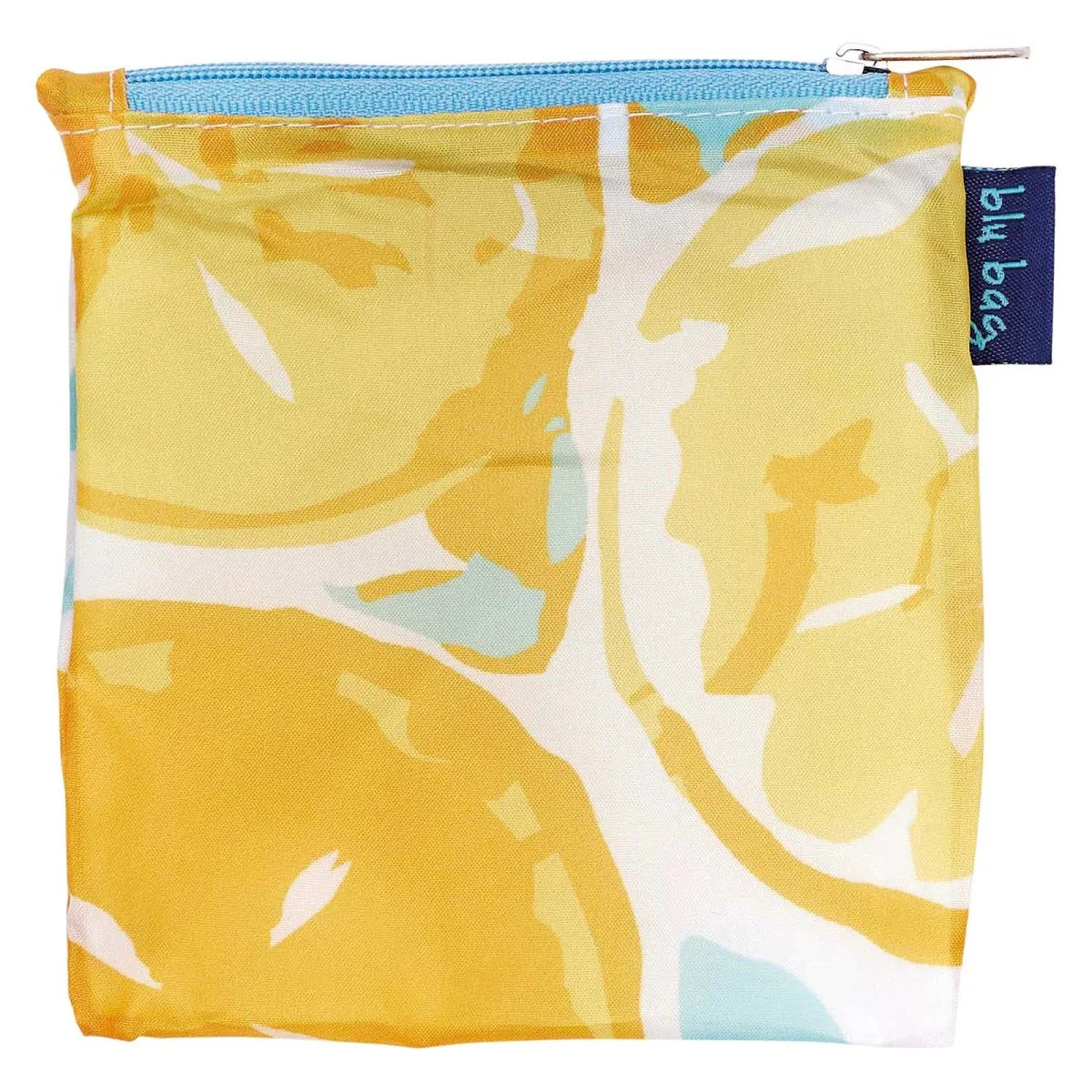 Lemon Slices Blu Bag in a Pouch