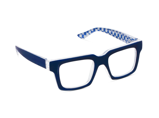 Peepers Readers Louie Navy/Check