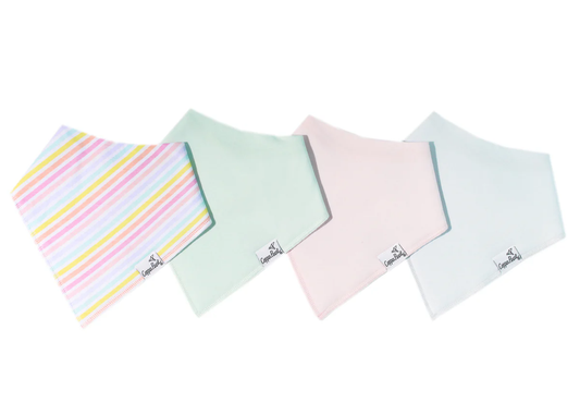 Bandana Bibs Lucky Set of 4