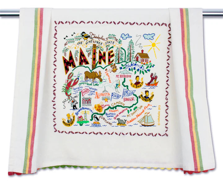 Catstudio Dish Towel Maine