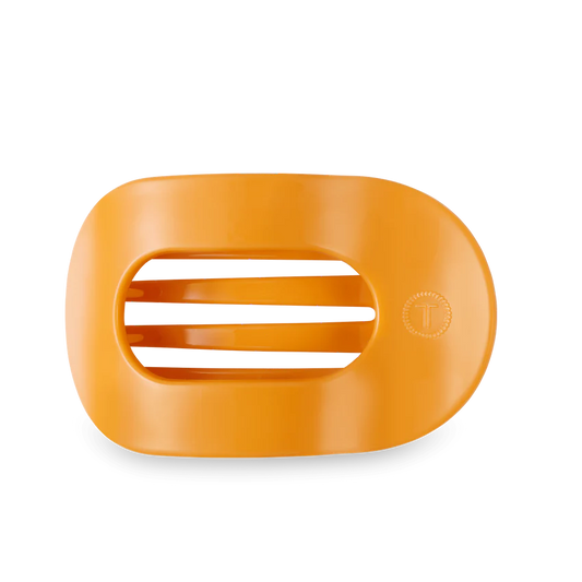 Teleties Large Flat Round Clip Man-go For It!