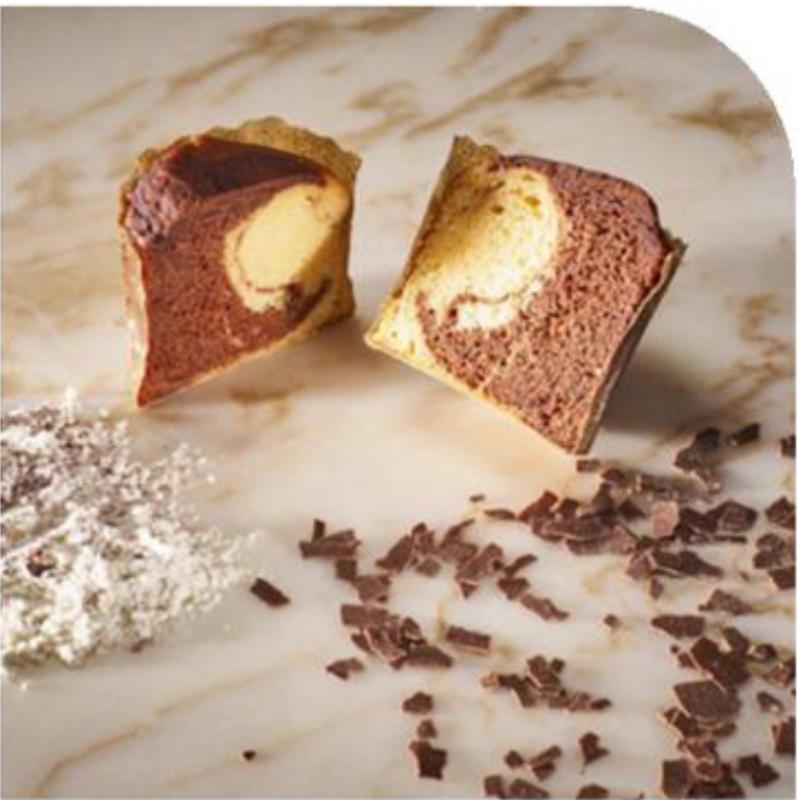Happy Birthday Marble Cake