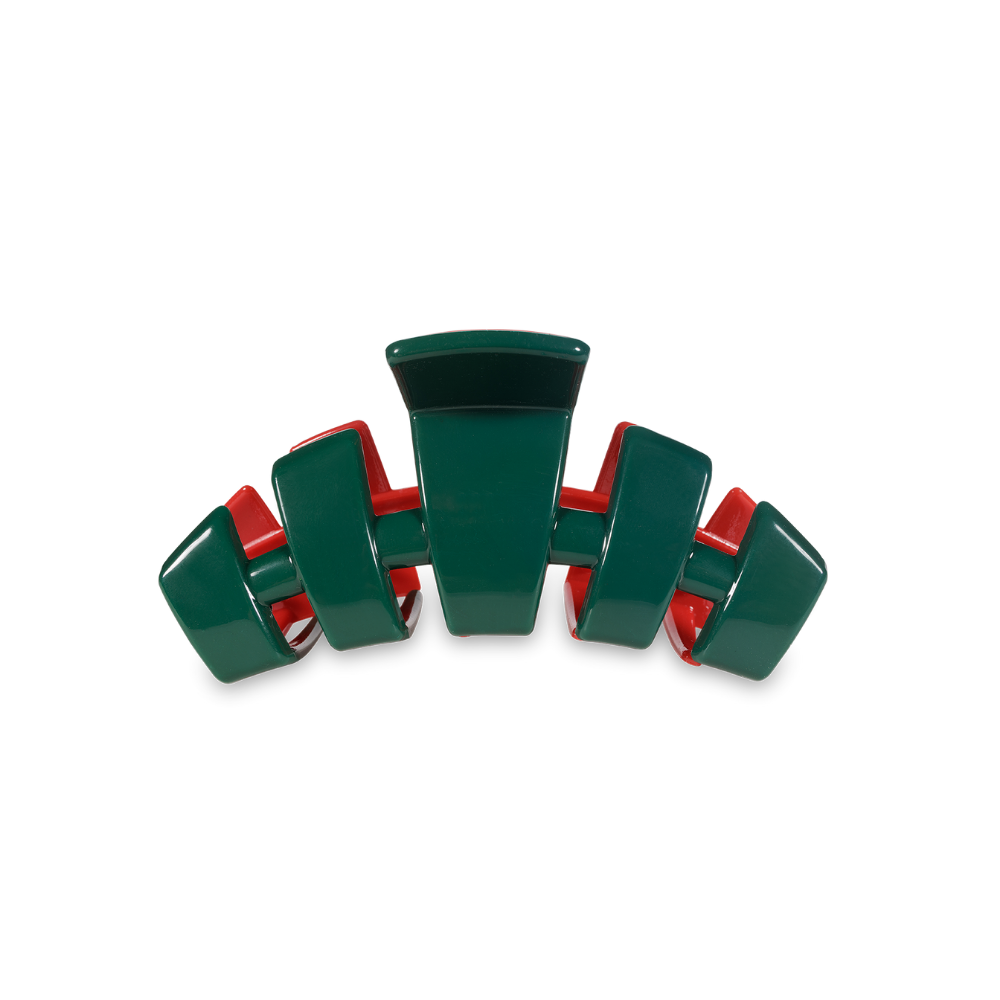 Teleties Medium Clip Red and Green