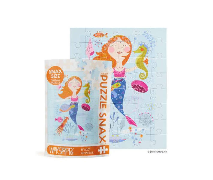 Jigsaw Puzzle 48 Piece Mermaid and Friends