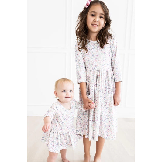 One in A Million 3/4 Sleeve Pocket Dress