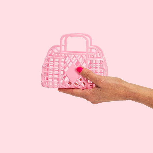 Mini Retro Basket Bubble Gum