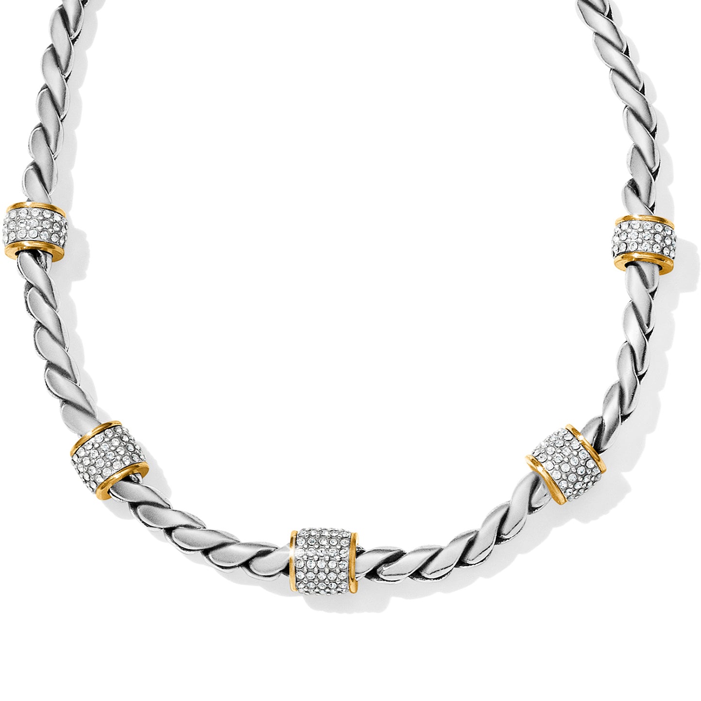 Meridian Necklace Two Tone