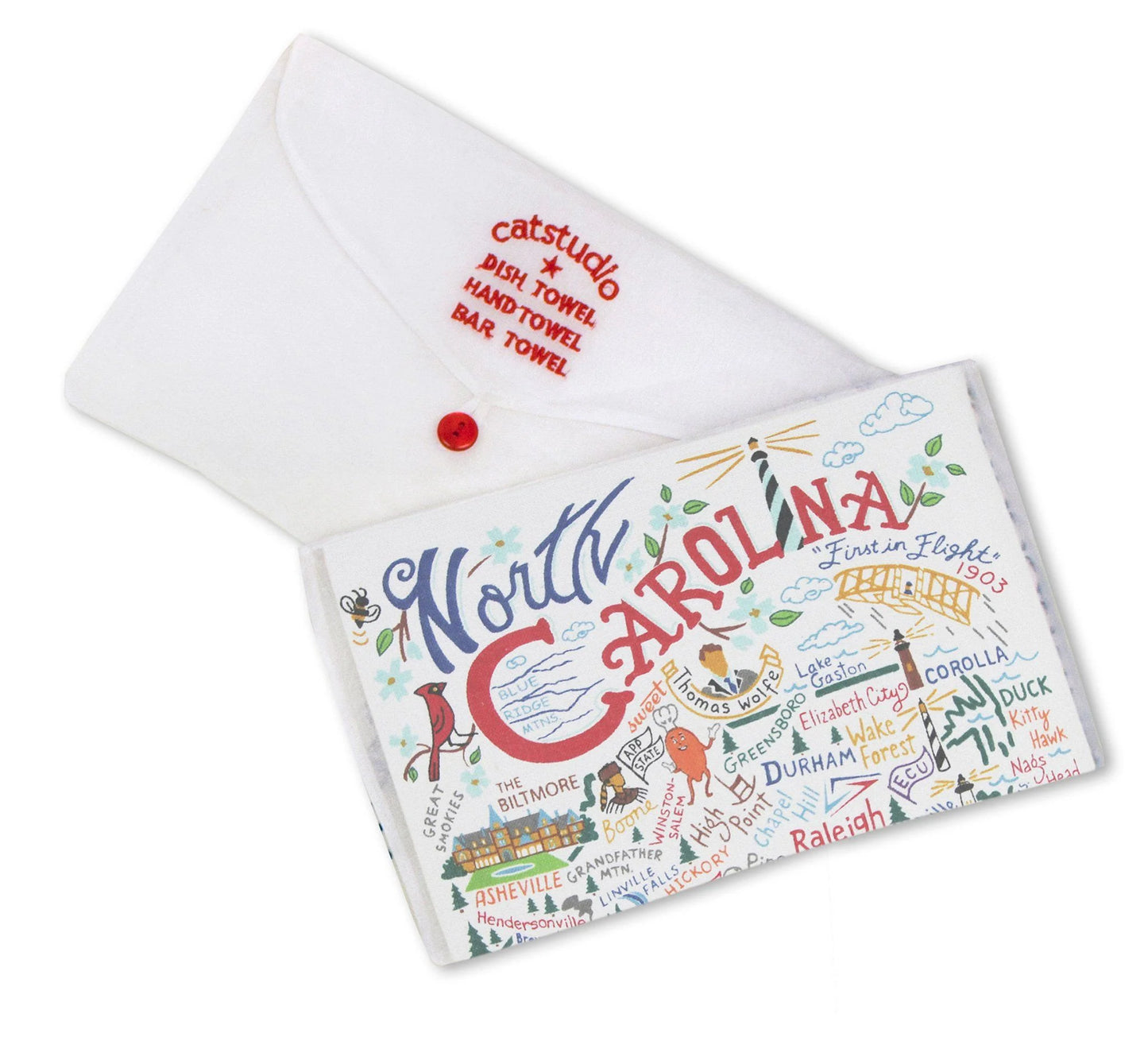 Catstudio Dish Towel North Carolina