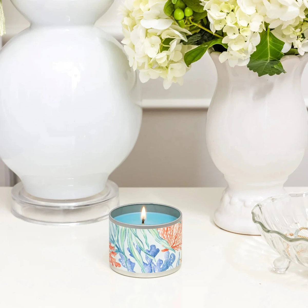 Seaspray Tin Candle
