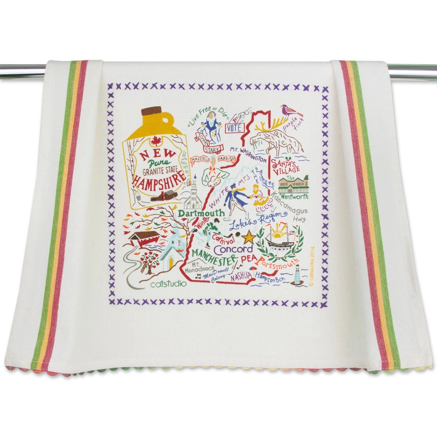 Catstudio Dish Towel New Hampshire