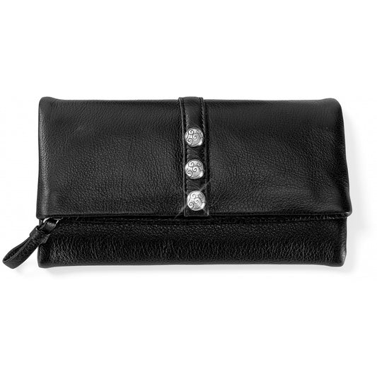 Nolita Shimmer Large Wallet Black