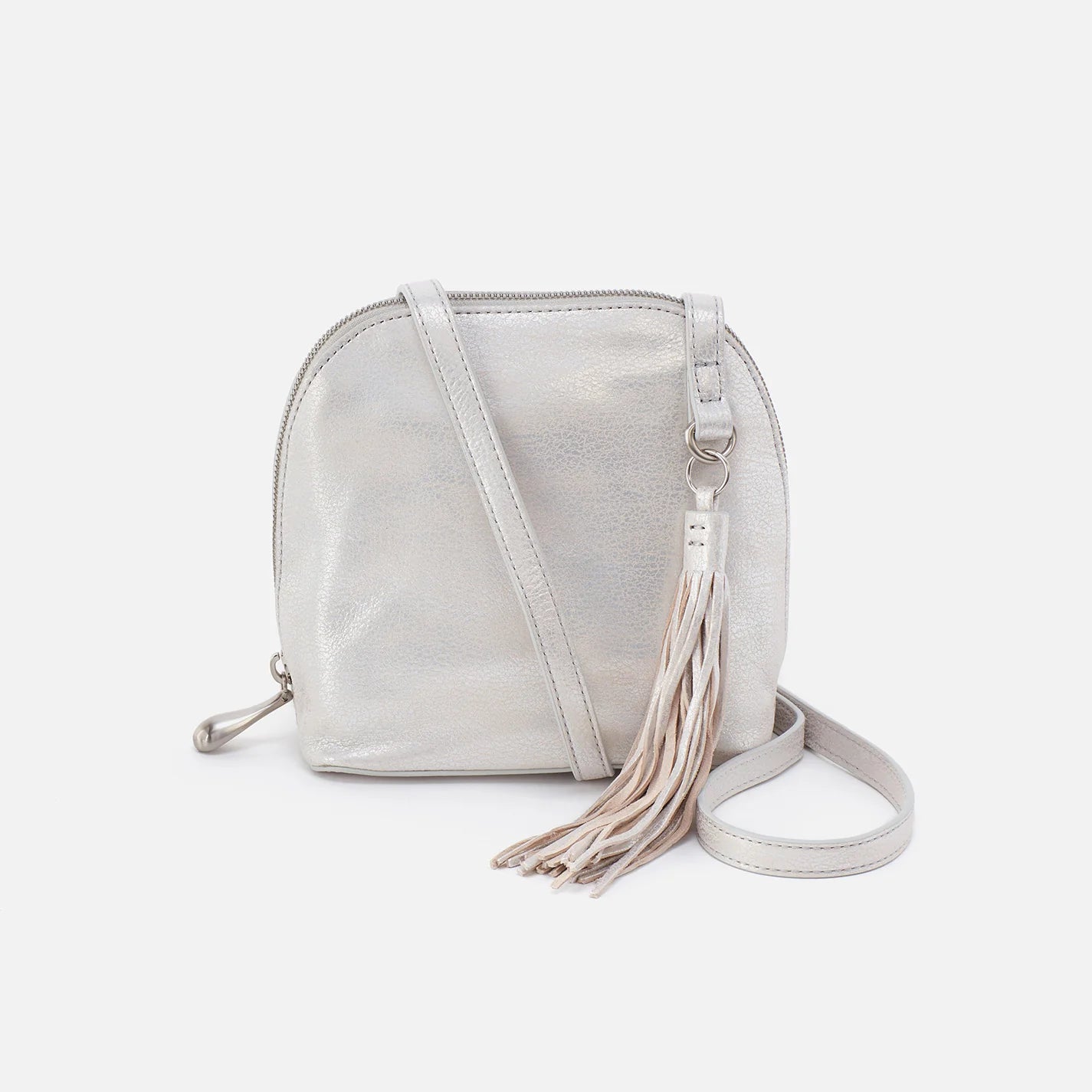 Nash Crossbody Silver Metallic