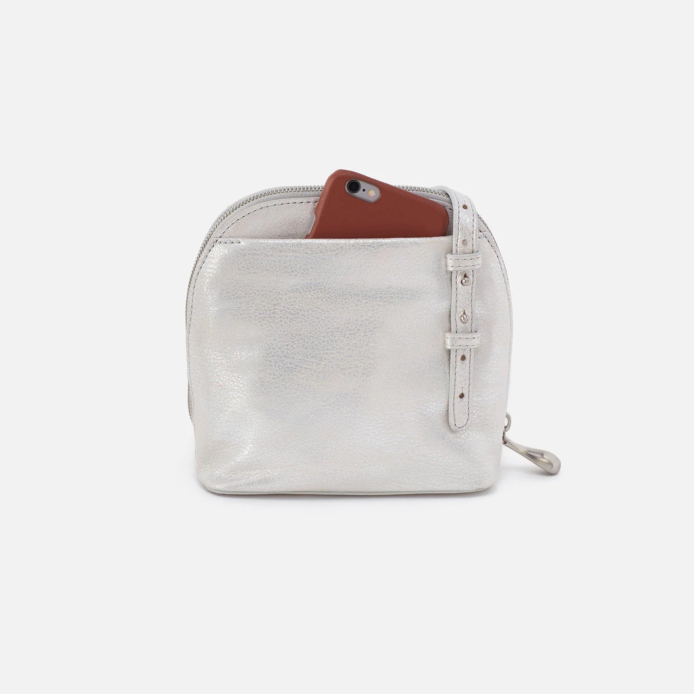 Nash Crossbody Silver Metallic