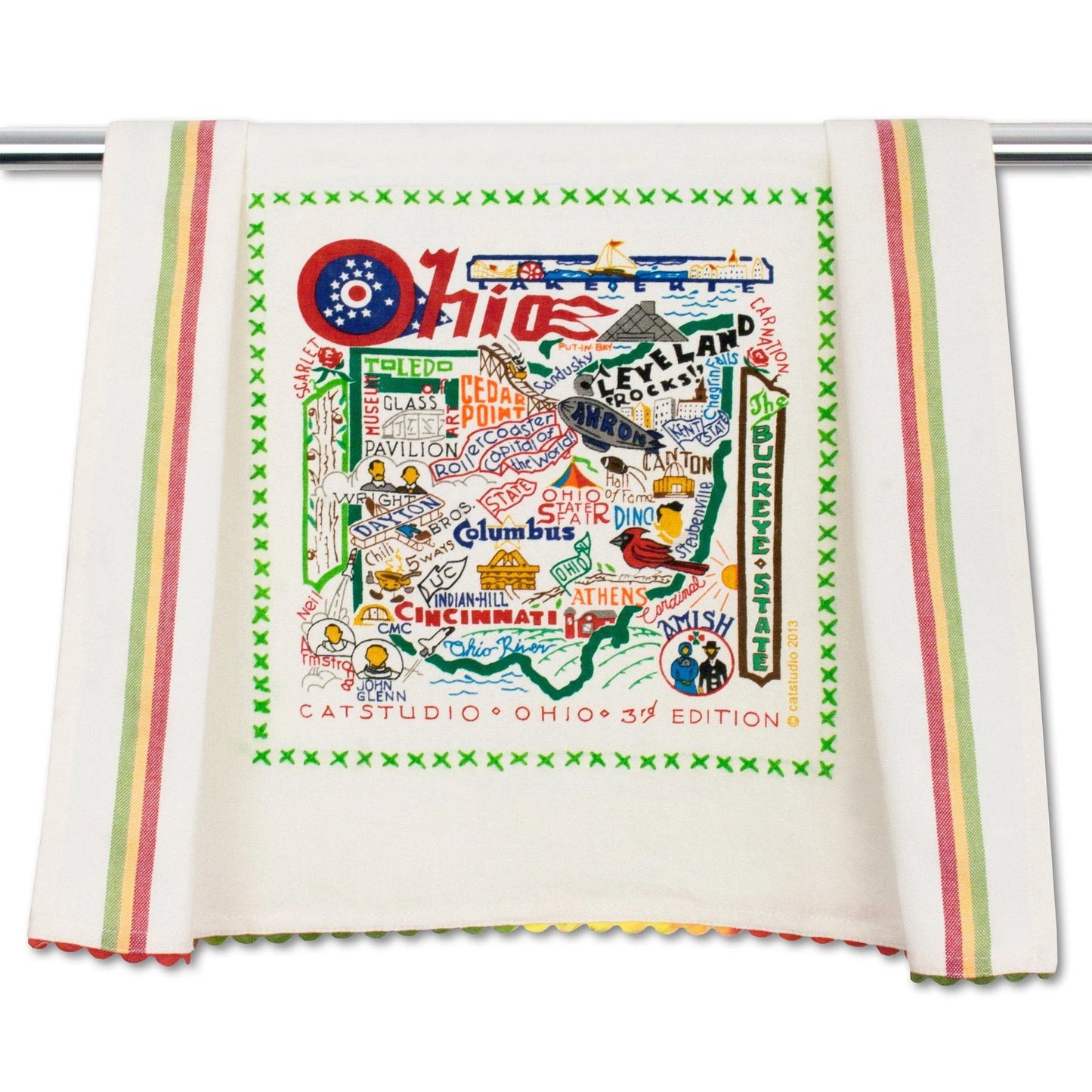 Catstudio Dish Towel Ohio