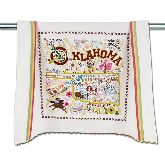 Catstudio Dish Towel Oklahoma