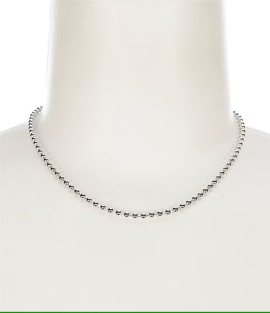 Oliver Silver Chain Necklace