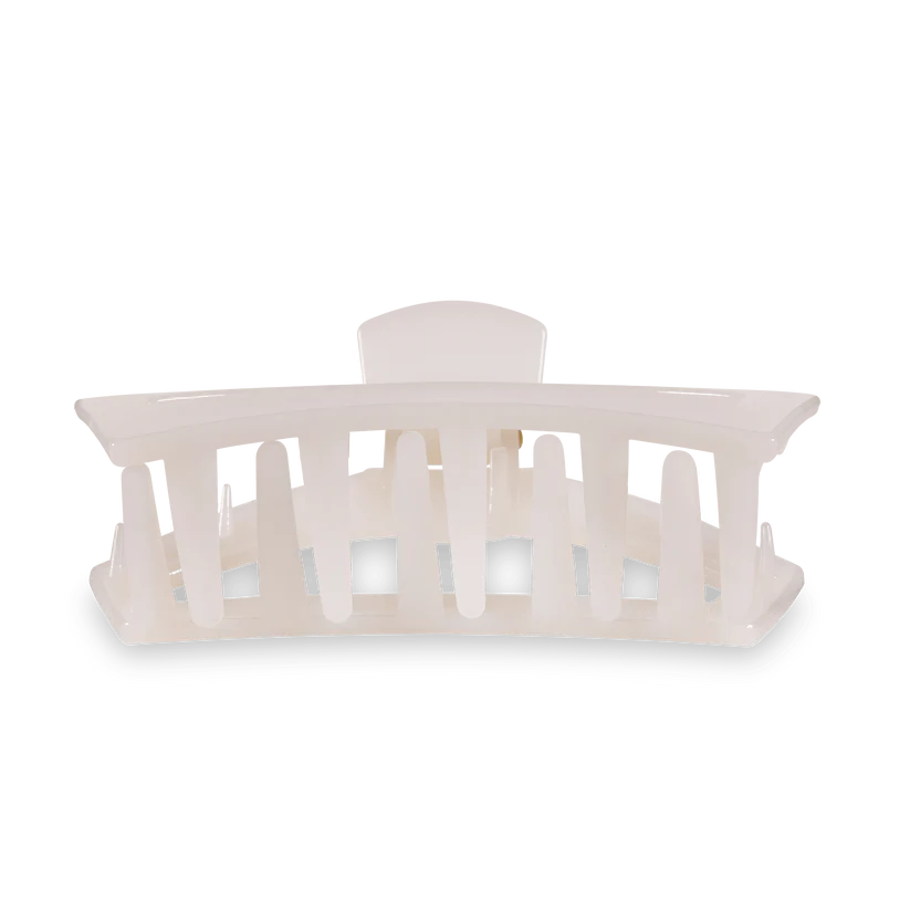 Coconut White Open Large Claw Hair Clip
