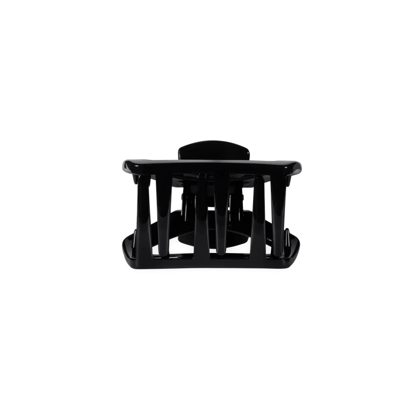 Jet Black Petite Open Hair Clip