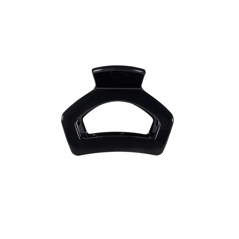 Jet Black Petite Open Hair Clip