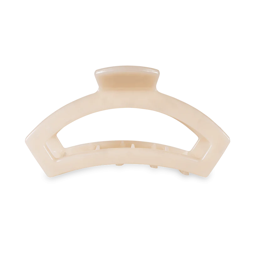 Teleties Open Medium Claw Hair Clip Soft Surf